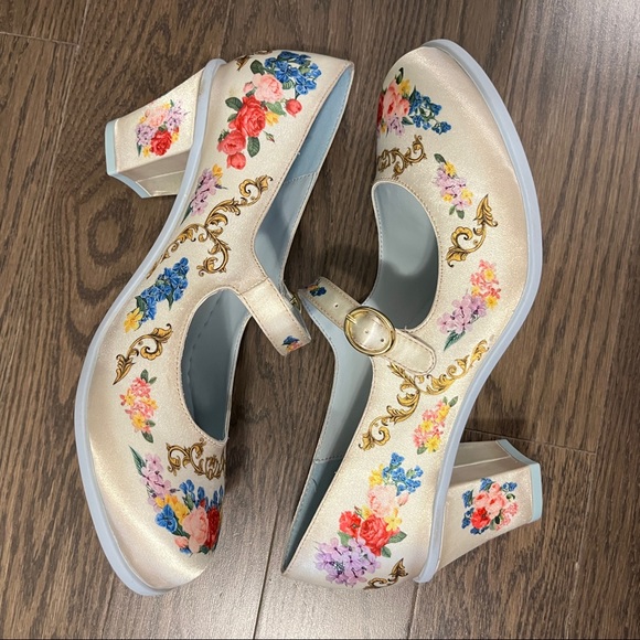 Hot Chocolate Design Isabelle mid-heeled shoes, NWT Size 10 - Picture 2 of 6